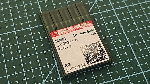 AGUJA GB FLATSEAMER CIEGA 60/8